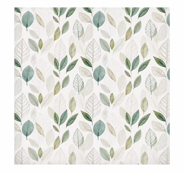 Grey roller blind with translucent screen leaves - TenStickers
