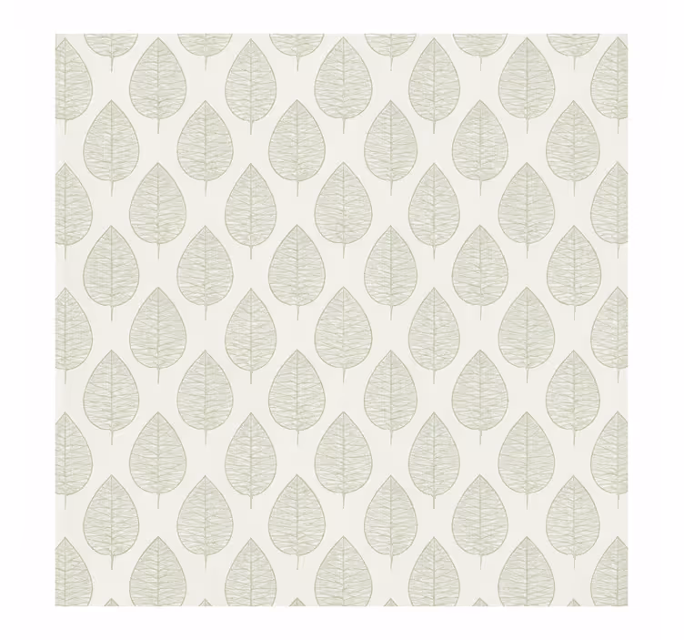 Master bedroom roller blind 180cm leaf design - TenStickers