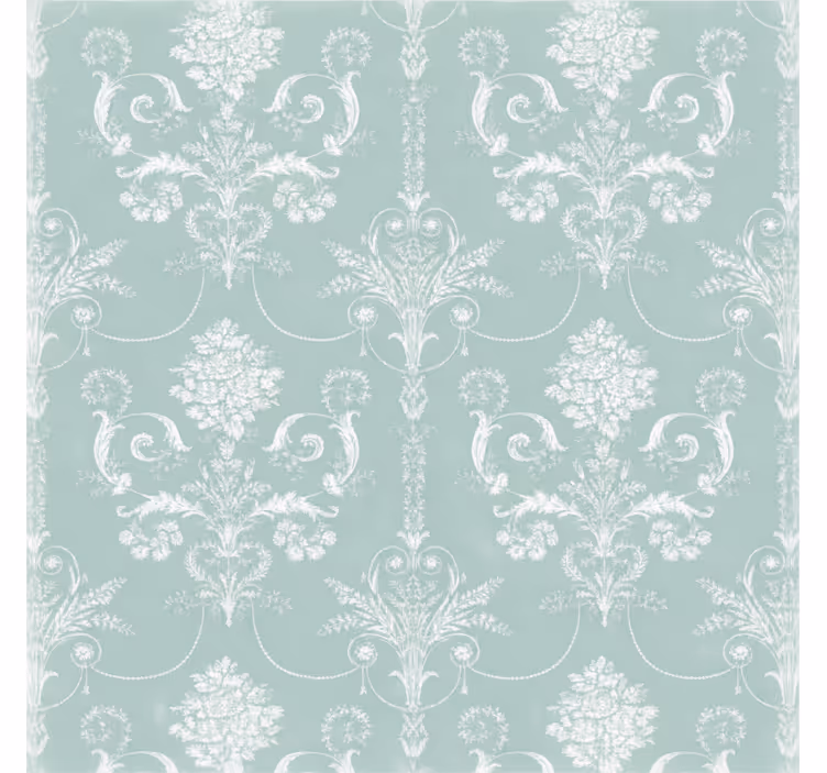 Blue roller blind royal sheer - TenStickers