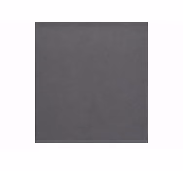 Grey roller blind blackout slate - TenStickers