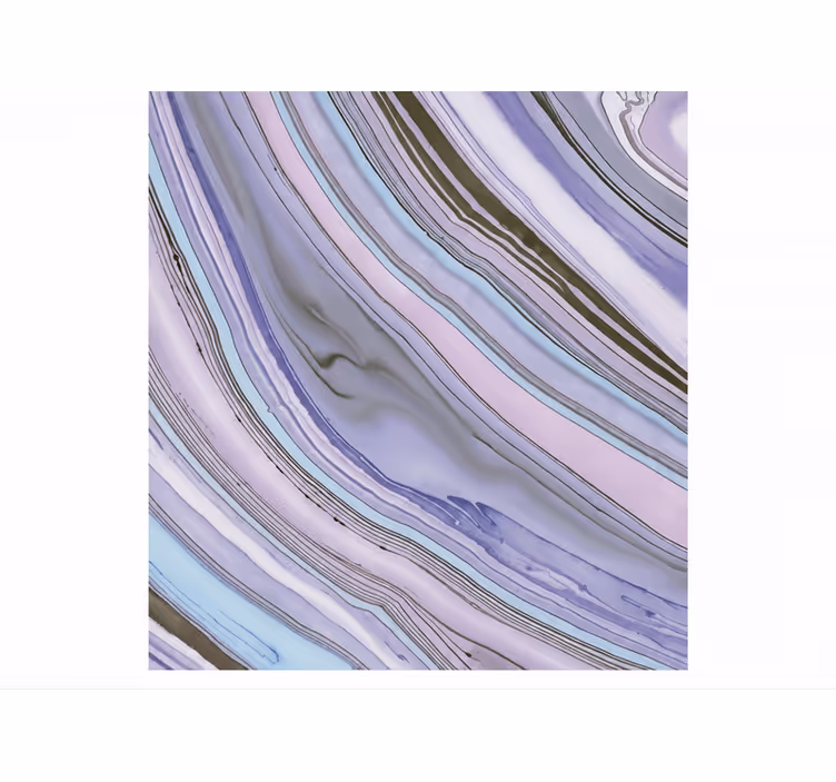 Purple roller blind with agate paint pattern - TenStickers
