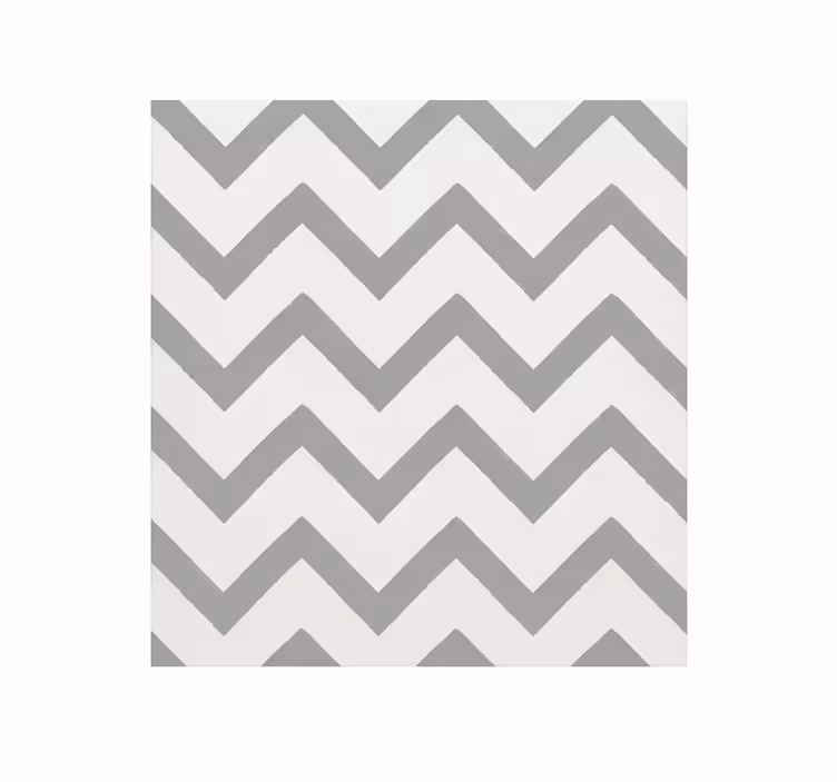 Grey roller blind with geometric angles pattern - TenStickers