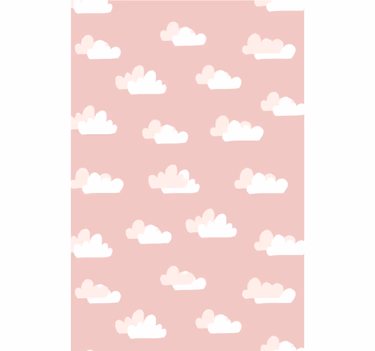 Cloudy Skies Pattern roller blind clouds - TenStickers
