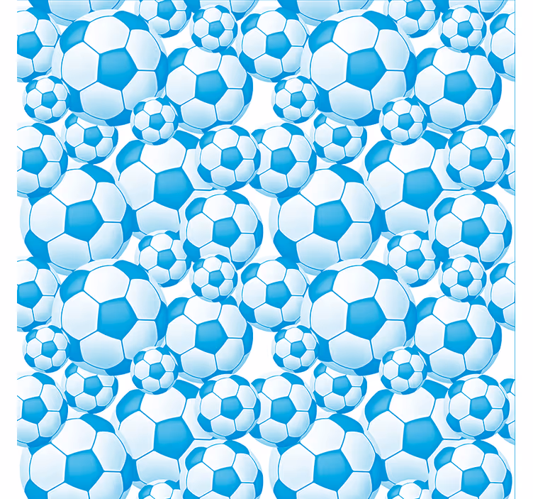 Soccer Pattern Decor football roller blind - TenStickers