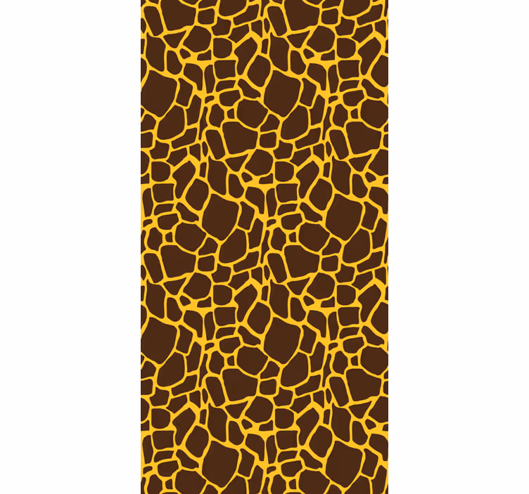Giraffe Pattern animals roller blind - TenStickers