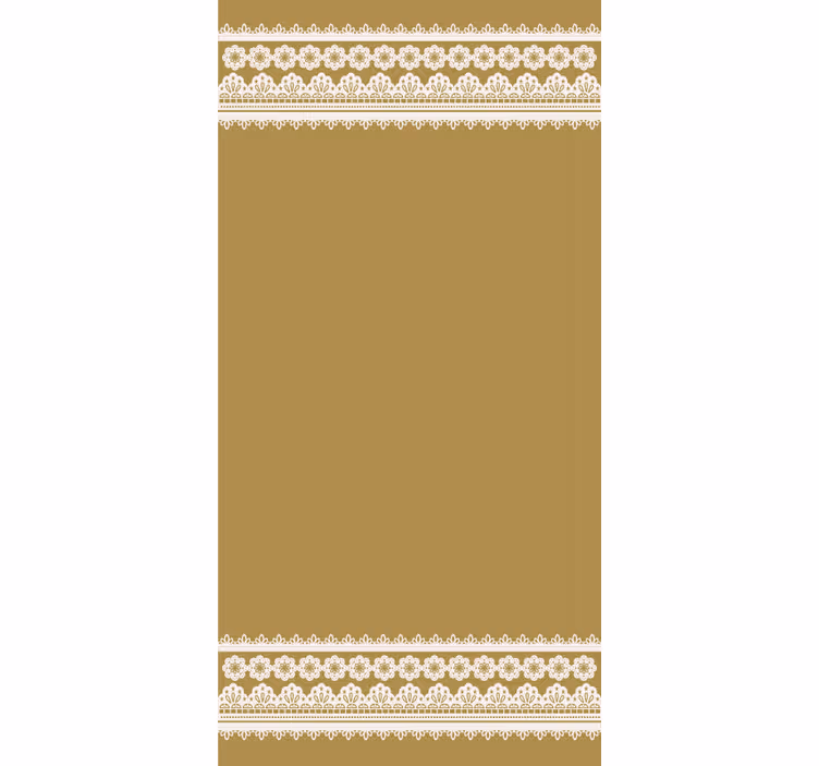 Lace ornament Living room roller blind - TenStickers