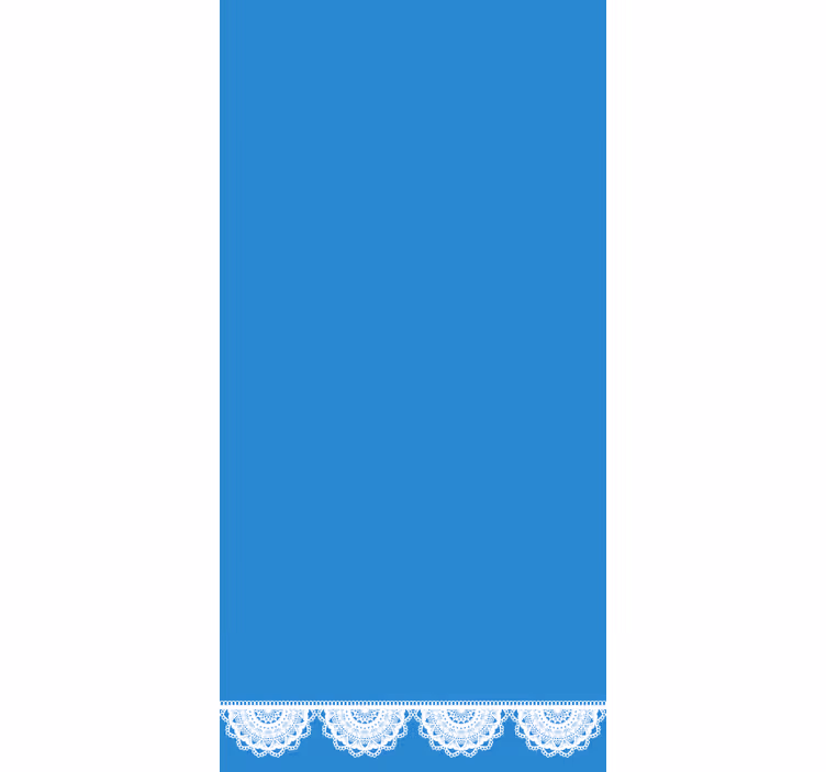 Lace Detail Shade textured roller blind - TenStickers