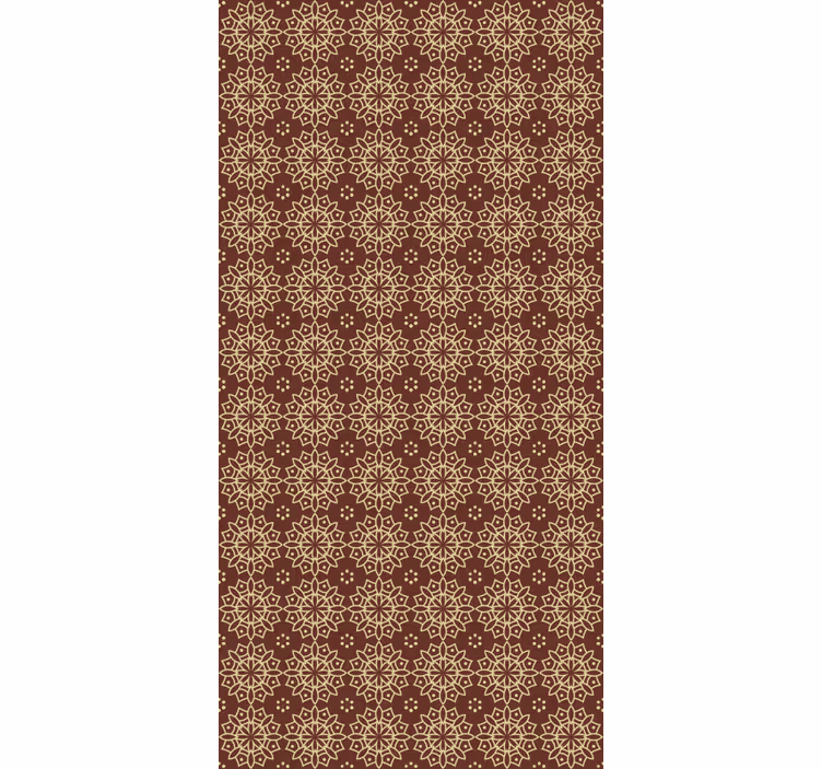Geometric Patterned Shade textured roller blind - TenStickers