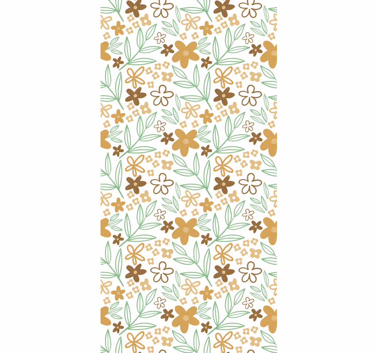 Cute flowes Children roller blind - TenStickers