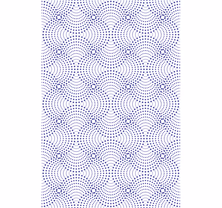 Circular Purple Patterns textured roller blind - TenStickers