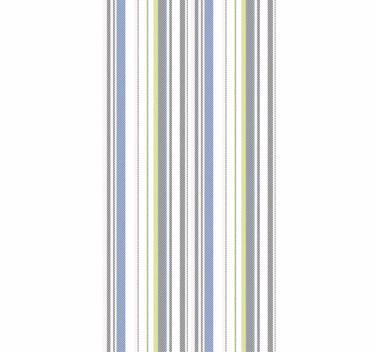 Striped nature pattern modern roller blind - TenStickers