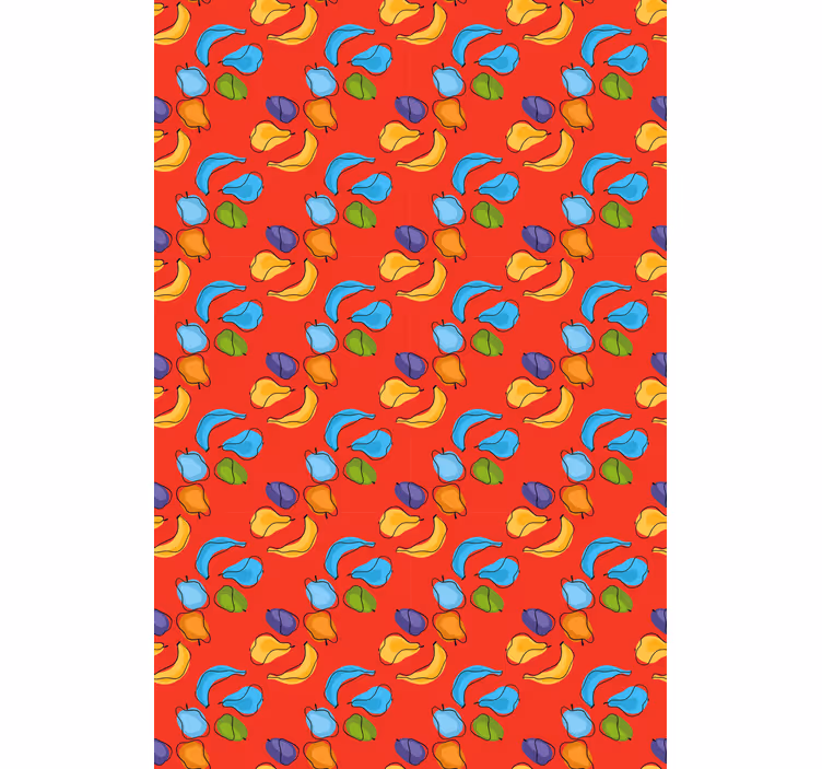 Roller blind fruits lively fruit arrangement - TenStickers