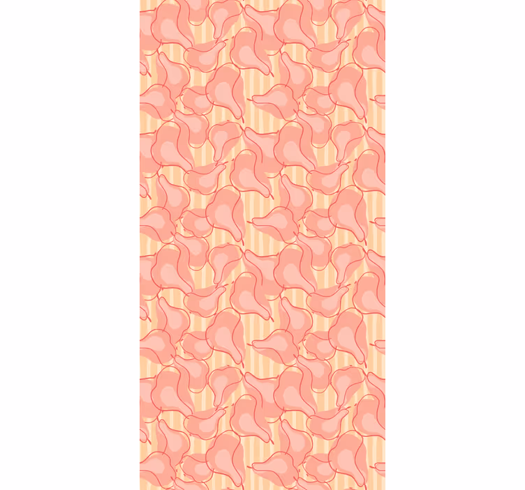Soft Petal Pattern roller blind flowers - TenStickers