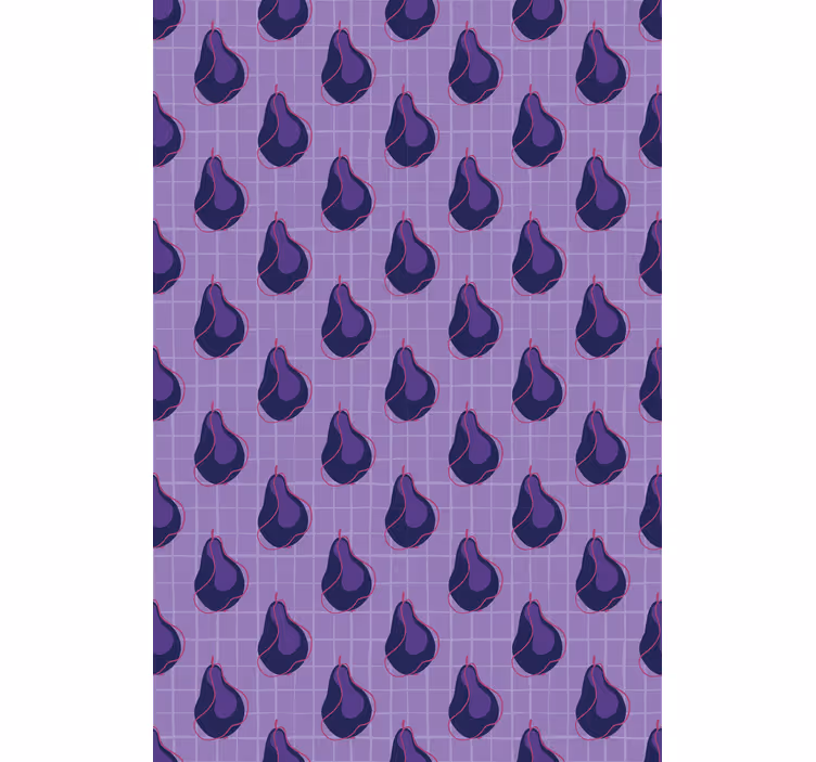 Fig Pattern Design roller blind fruits - TenStickers