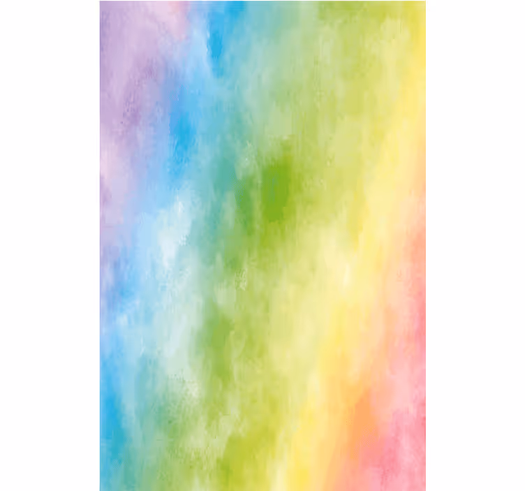 Soft gradient rainbow textured roller blind - TenStickers