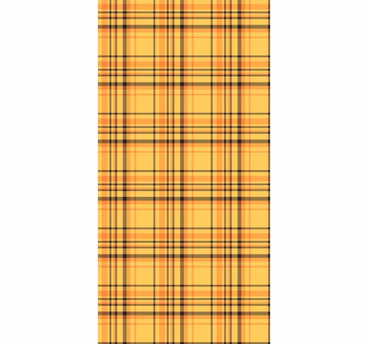 Classic Plaid Pattern textured roller blind - TenStickers
