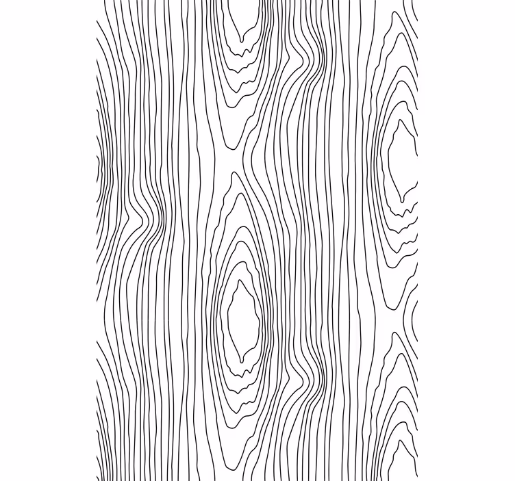 Black and white wood lines textured roller blind - TenStickers