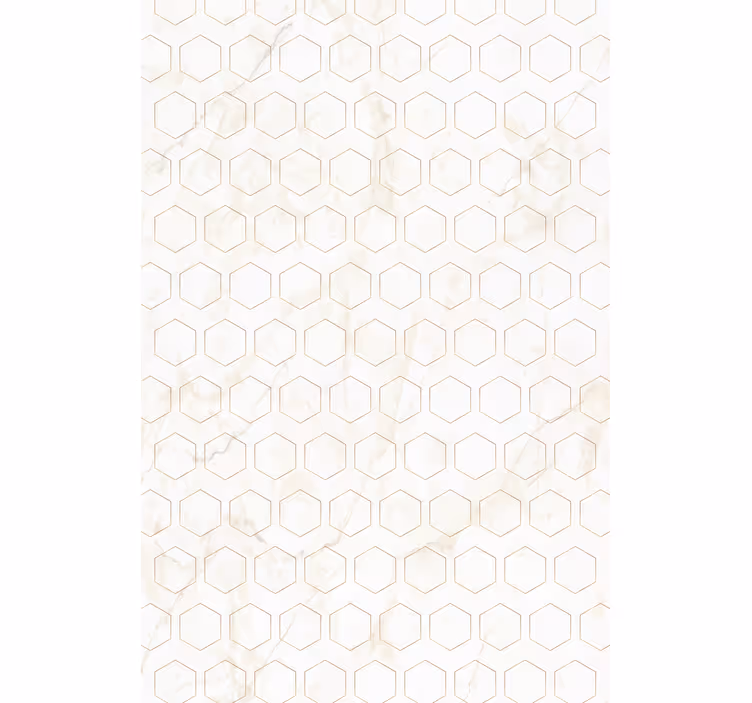 Geometric Hexagonal Pattern textured roller blind - TenStickers