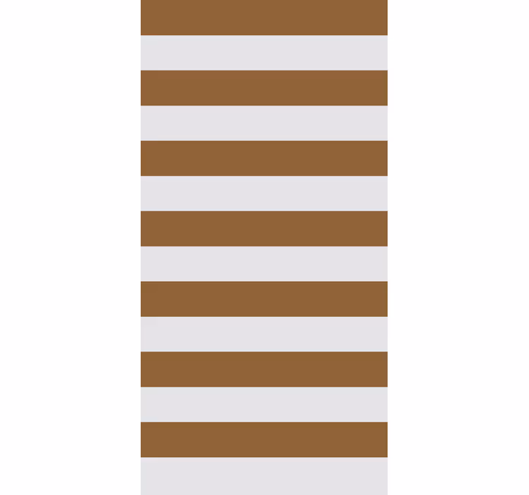 Striped Earth tones elegant roller blind - TenStickers