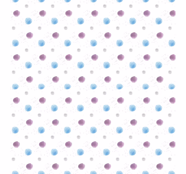 Colorful patterned dots kids roller blind - TenStickers