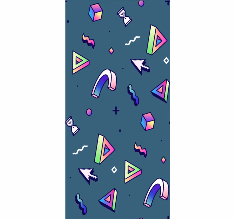 Retro vaporwave objects Teenage blind - TenStickers
