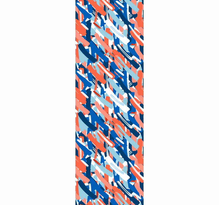Bold Brush Strokes textured roller blind - TenStickers