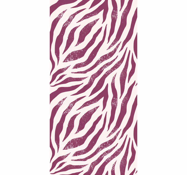 Zebra Stripe Theme animals roller blind - TenStickers