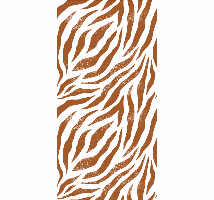 Zebra Stripe Motif animals roller blind - TenStickers