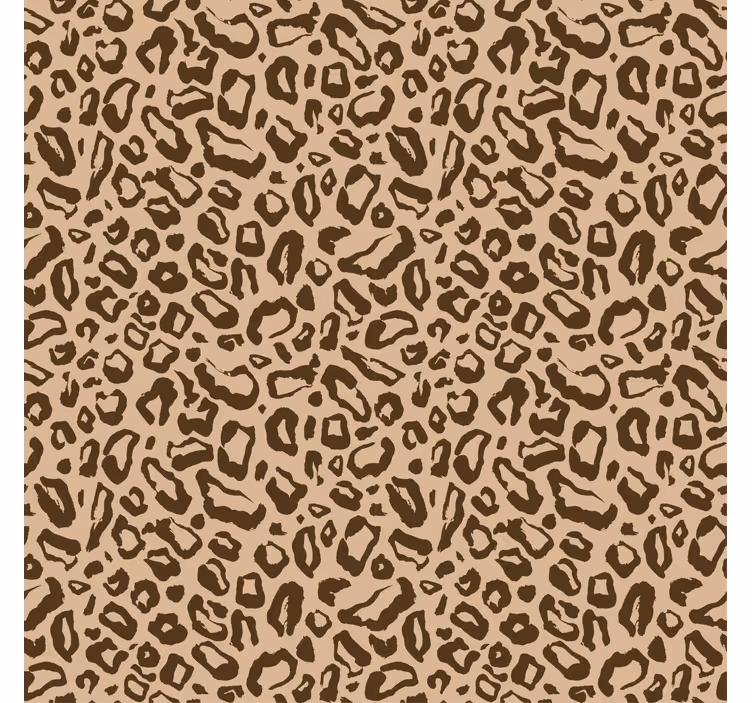 Leopard Print Design animals roller blind - TenStickers