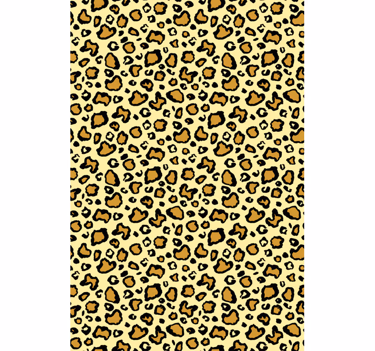 Leopard Spot Theme animals roller blind - TenStickers