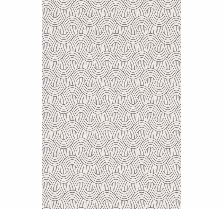 Intricate Wave Patterns textured roller blind - TenStickers