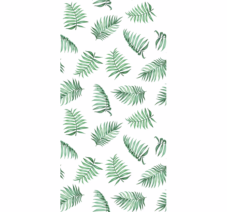 Vibrant Foliage Arrangement roller blind flowers - TenStickers