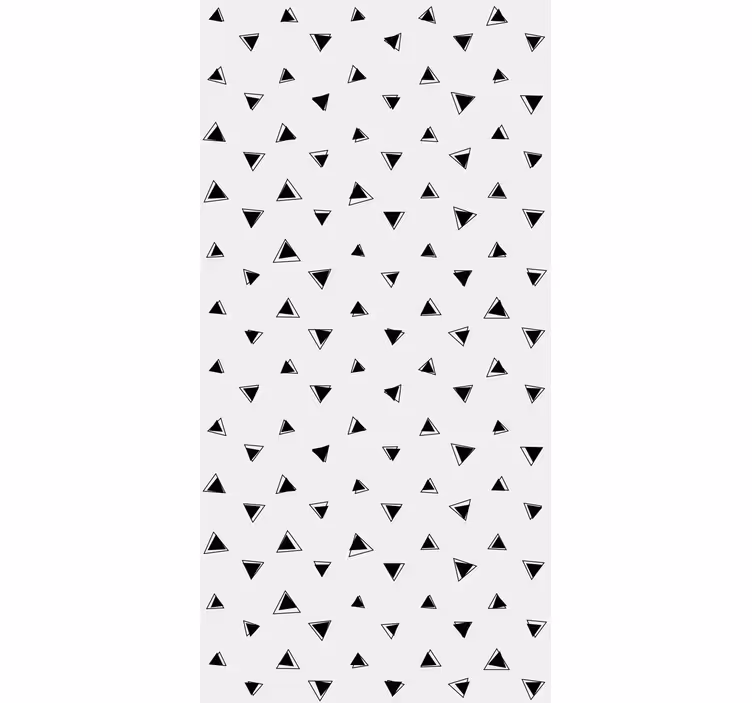 Triangular Pattern Design textured roller blind - TenStickers