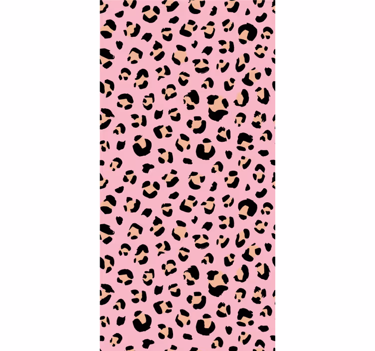 Leopard print patterns animals roller blind - TenStickers