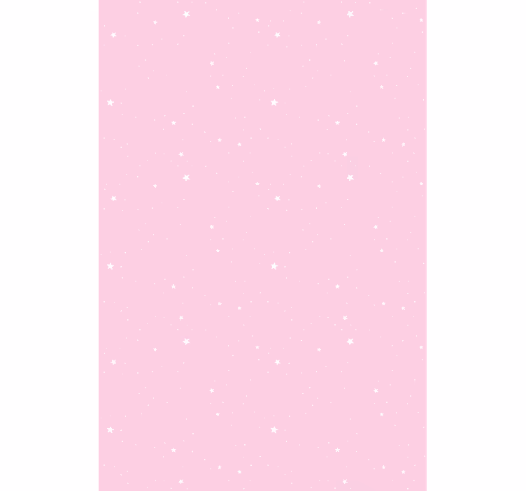 Starry pink pattern teenage roller blind - TenStickers
