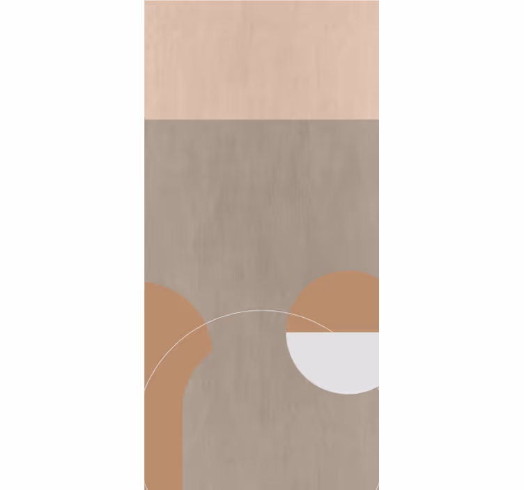 Irregular geometric style Modern blind - TenStickers
