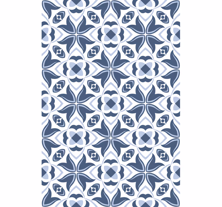 Complex tile theme kitchen roller blind - TenStickers