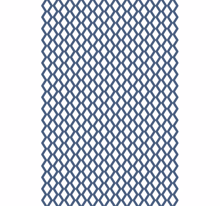 Geometric Lattice Pattern textured roller blind - TenStickers