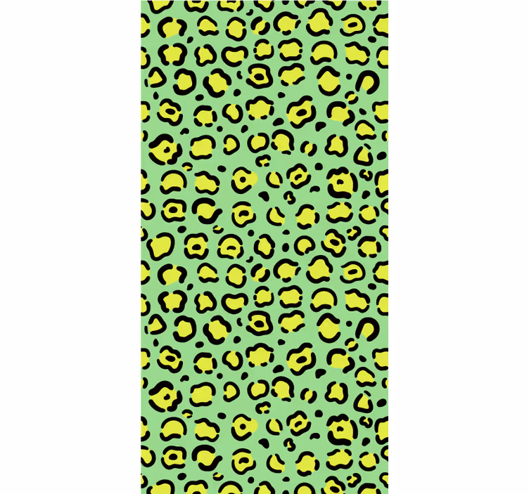 Leopard Dot Print animals roller blind - TenStickers