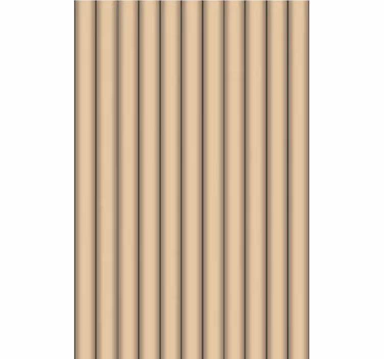Beige vertical slats textured roller blind - TenStickers