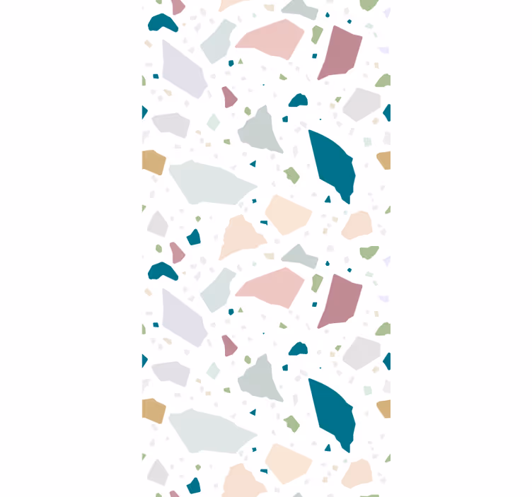 Mediterranean terrazzo  Texture pattern blind - TenStickers