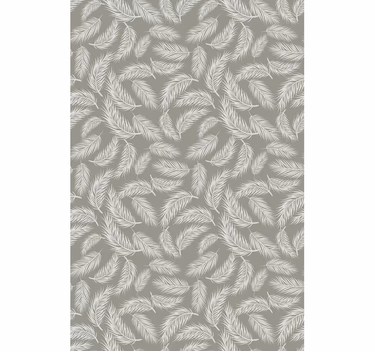 Leaf Patterned Design roller blind flowers - TenStickers