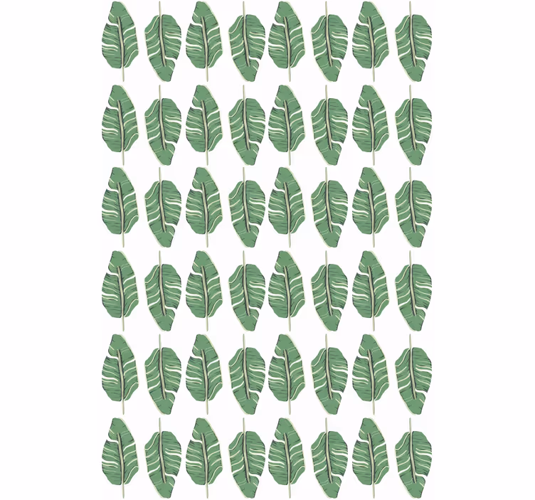 Leaf Pattern Motif roller blind flowers - TenStickers