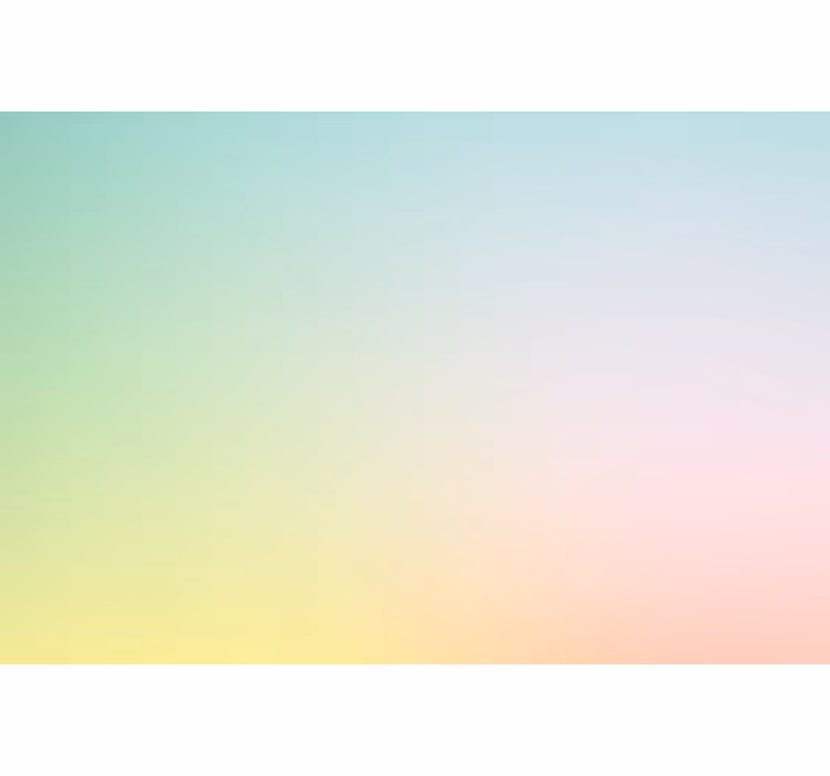 Soft Gradient Calm art roller blind - TenStickers