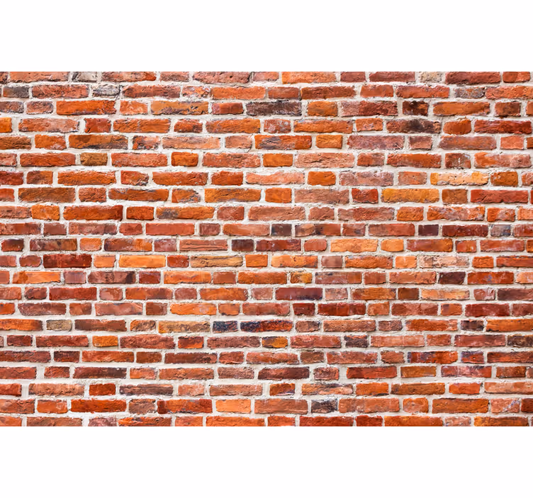 Rustic Brick Pattern textured roller blind - TenStickers