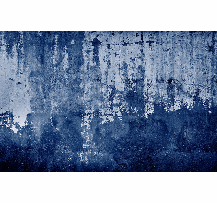 Distressed Blue Surface textured roller blind - TenStickers