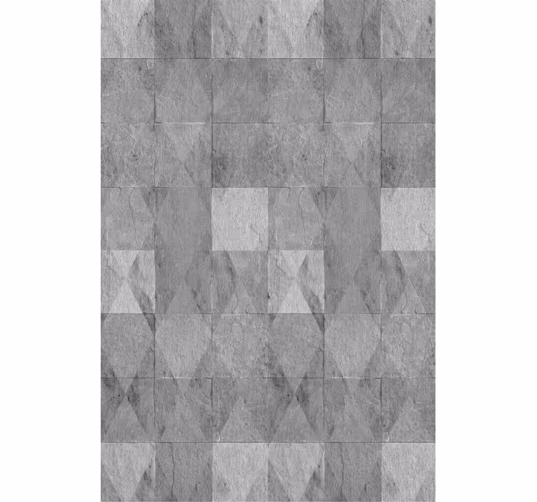 Geometric Grey Pattern textured roller blind - TenStickers