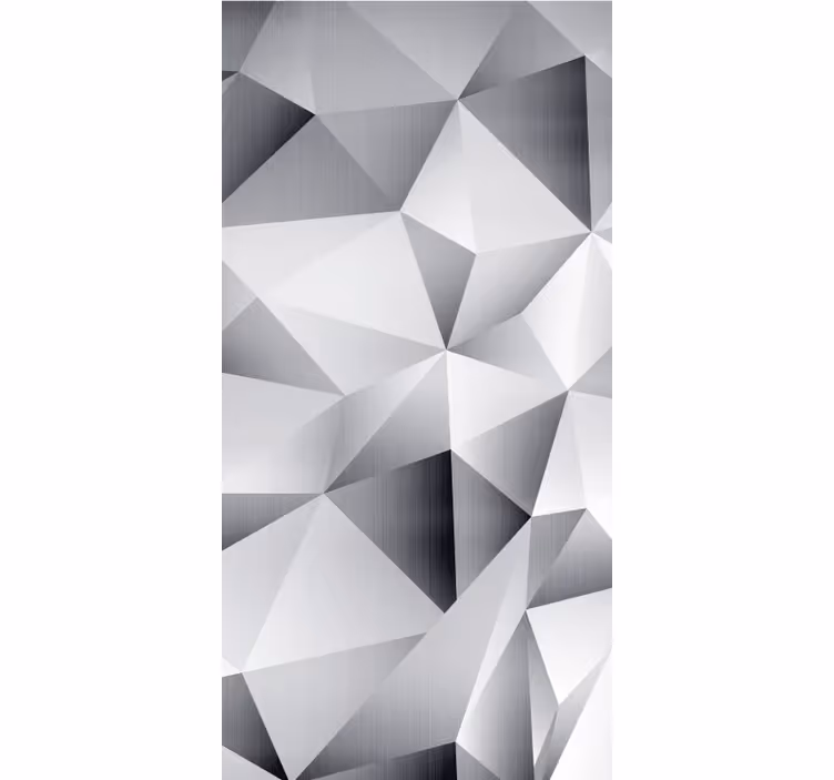 Geometric Formations textured roller blind - TenStickers