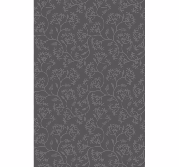 Botanical Climbing Motif roller blind flowers - TenStickers