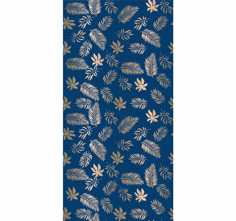 Exquisite Floral Pattern roller blind flowers - TenStickers